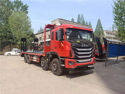 廣西防城港江淮前四后八平板拖車多少錢(qián)